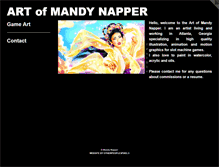 Tablet Screenshot of mandynapper.com